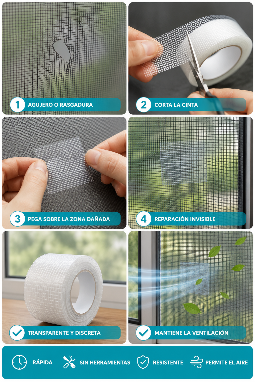 REPARADOR DE MOSQUITERAS